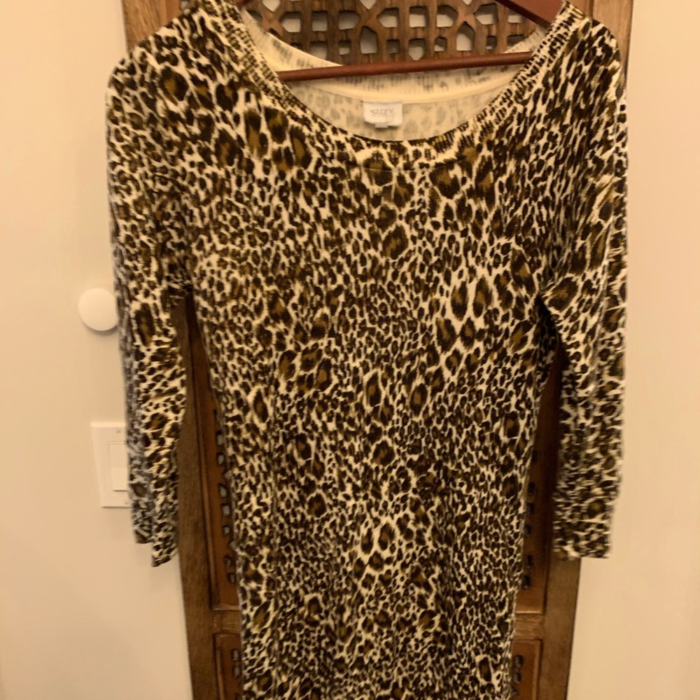 Mini sweater dress